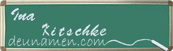Ina Kitschke Visitenkarte